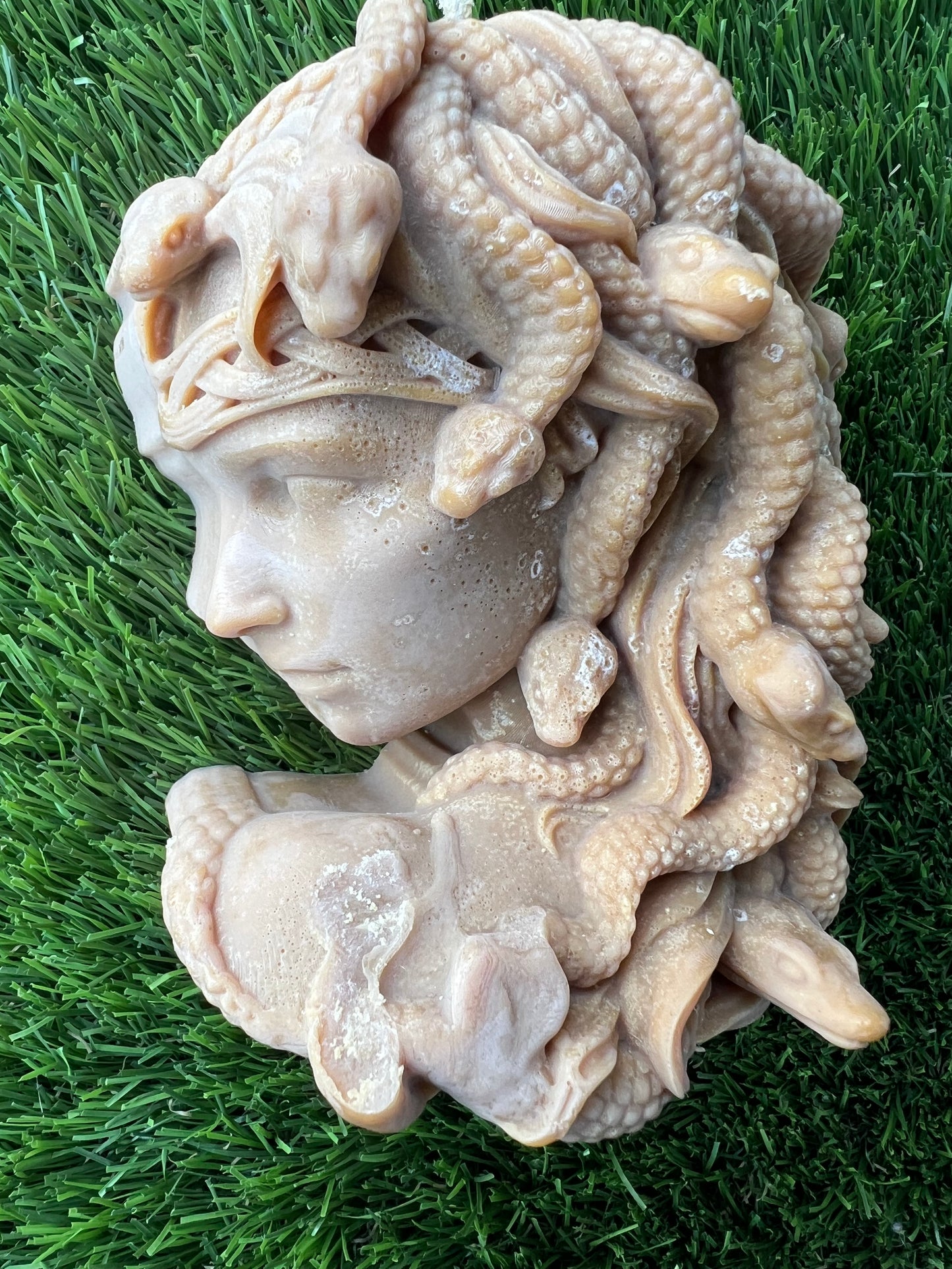 Oopsie Snake Head Woman Candle (3)