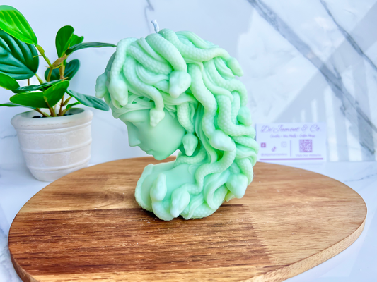 Seafoam Medusa Candle