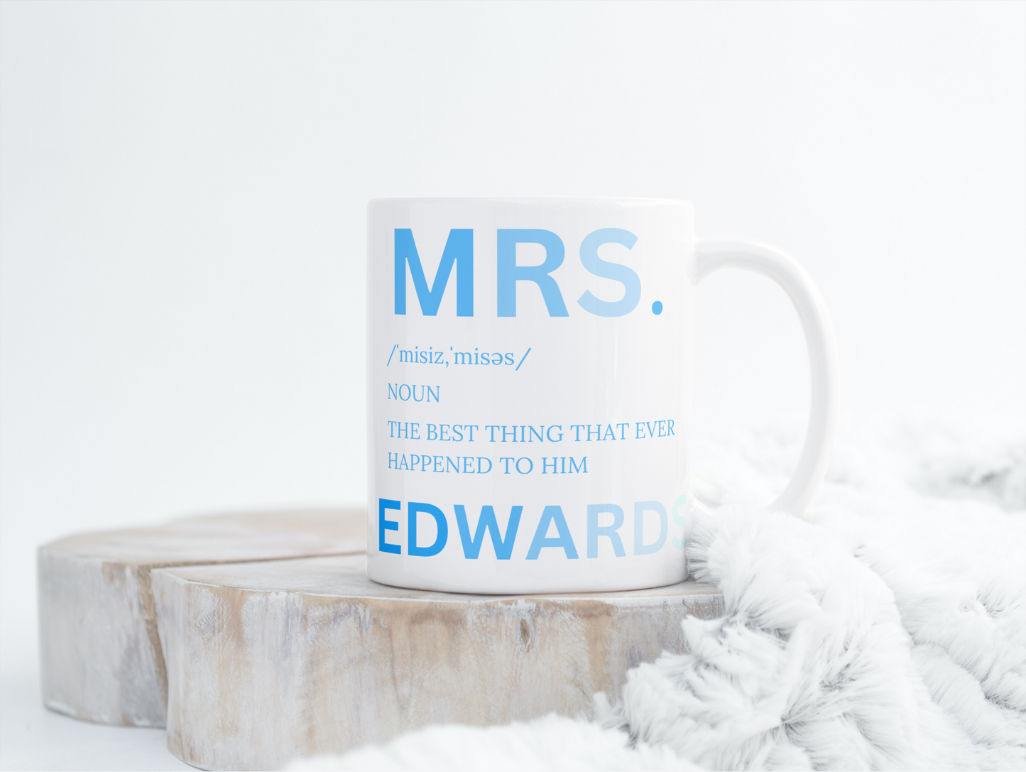 Mrs. Color Scheme Custom Mug