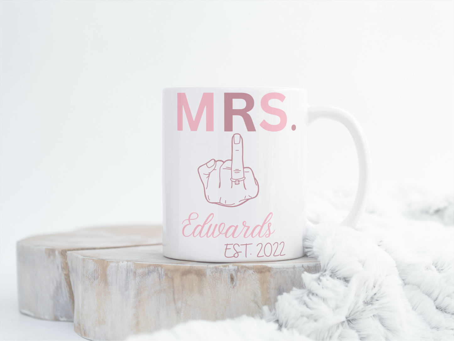 Mrs. Color Scheme Custom Mug