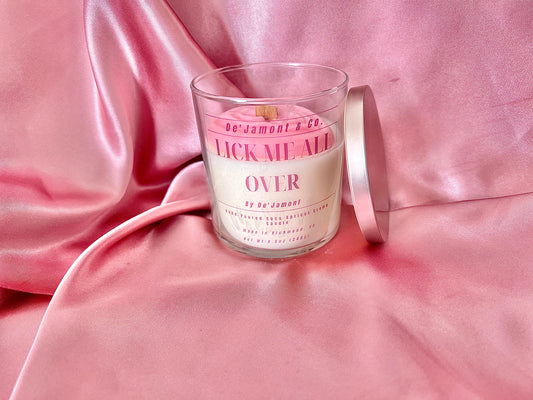 Lick Me All Over Candle (Pink Pussy)